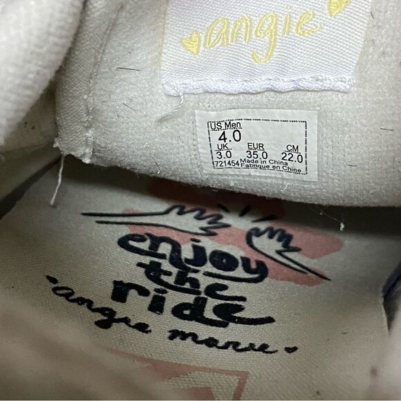 Vans Bmx Old Skool skater Shoes light pink leather suede Angie mens - 4 - Picture 10 of 15